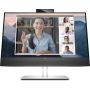 HP MONITOR 23,8 LED IPS 16:9 FHD 5MS 250 CDM, PIVOT, WEBCAM, VGA/DP/HDMI, MULTIMEDIALE, E24mv