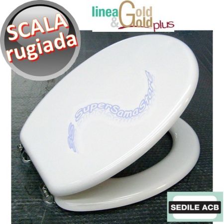 Sedile per wc Scala RUGIADA Ideal Standard - marca ACB linea GOLD
