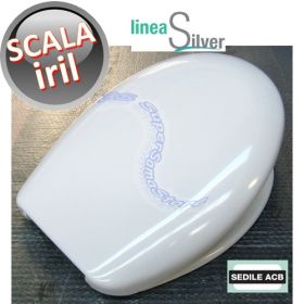 Sedile per wc Scala IRIL Ideal Standard in termoindurente - ACB Ercos