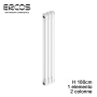 Termosifone tubolare acciaio 2 colonne - H 1800 mm Comby