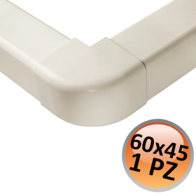 Raccordo angolo esterno 60x45mm