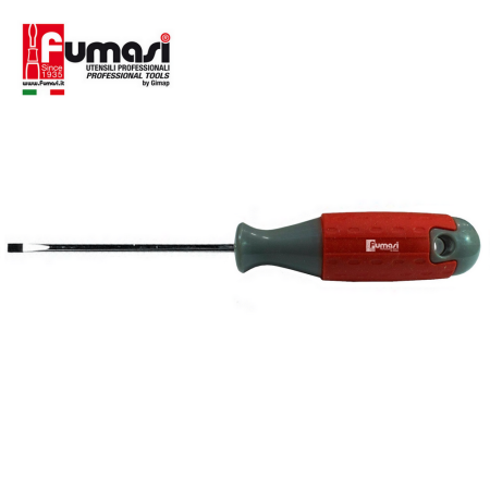 Cacciavite Giravite Fumasi con punta a taglio magnetica per viti ad intaglio 0,5 x2,5x75 mm - lunghezza 156 mm