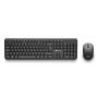 NGS HARMONY KIT (QUERTY, IT) tastiera Mouse incluso Universale RF Wireless QWERTY Italiano Nero
