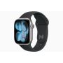 APPLE WATCH SERIES 11GPS42MMSPACE GREY ALUMINIUM CASE WITH BLACK SPORT BAND - M/L