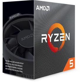 AMD Ryzen 5 5500 6 Core 3.6GHz 19MB skAM4 Box - 100-100000457BOX Processore