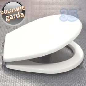 Sedile per wc GARDA Ceramica Dolomite anima in legno - ACB Ercos