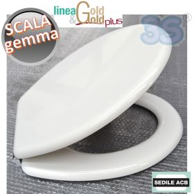 Asse sedile per wc GEMMA Ideal Standard - marca ACB linea GOLD