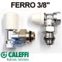 Valvola detentore a squadra attacco ferro 3/8'' - CALEFFI