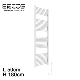 Scaldasalviette elettrico bianco cm 180x50 TEKNO Ercos