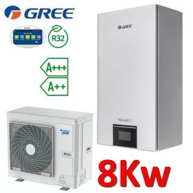 Pompa di calore aria acqua Gree Versati III Split R32 8,0 Kw 1 PH