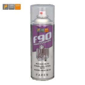 F90 Professional - acciaio inox 18/10 spray Faren flacone da 400 ml