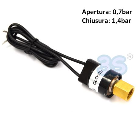 Pressostato a cartuccia applicazione bassa pressione attacco 1/4'' SAE