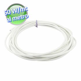 Cavo scaldante 50 W/m Ø 3,5 mm a potenza costante per porte celle BT lunghezza 1 mt.