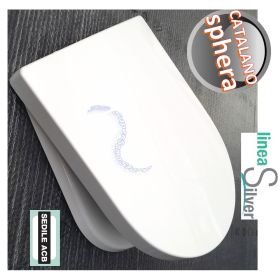 Sedile per wc SPHERA Catalano in termoindurente avvolgente - ACB Ercos