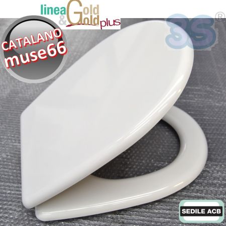 Sedile per wc MUSE 66 Catalano - ACB Ercos linea Gold