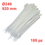 Fascetta fascette nylon per tubazioni max. Ø246- lunghezza 920 mm-confezione 100 pezzi