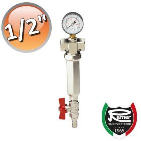 Filtro autopulente con manometro 100 Micron 1/2'' femmina femmina - REMER