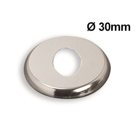 Rosone rosetta cromata foro ovale da Ø 95 mm