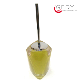 Scopino wc serie TWIST color verde avocado