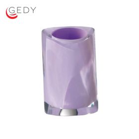 Bicchiere portaspazzolini serie TWIST color lilla