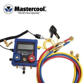 Gruppo manometrico digitale a 2 vie MASTERCOOL - con sonda vuoto