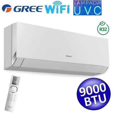 Unità interna R32 Gree CLIVIA white WiFi 9000 btu 2.5 Kw - lampada UVC - mono e multi (GREE10195)