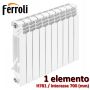 Ferroli PROTEO calorifero alluminio H. 781 interasse 700 (mm) - prezzo 1 elemento