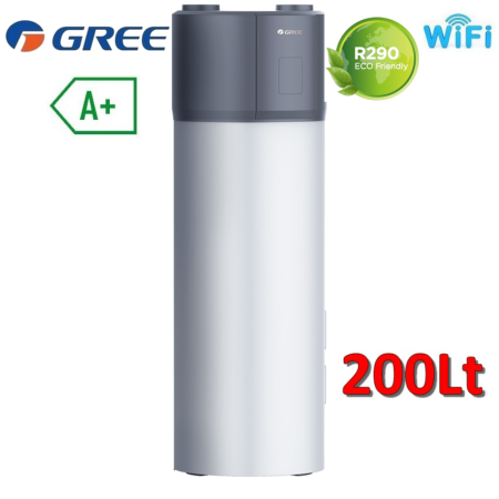 GREE HOMBASK - Pompa di Calore ACS 200 Litri