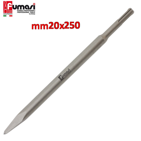 Scalpello a Punta con Attacco Trapano SDS Plus 20x250 mm