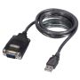 Lindy 42686 cavo seriale Nero 1,1 m USB tipo A DB-9
