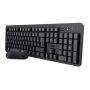 Trust TKM-360 tastiera Mouse incluso Ufficio RF Wireless QWERTY Italiano Nero
