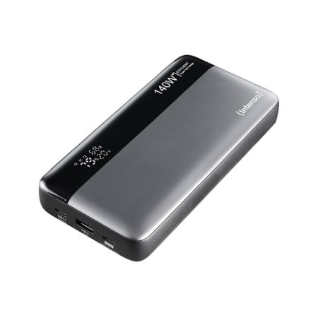 INTENSO POWER BANK HE25000  140 W, CARICA FINO 3 DISPOSITIVI, GRIGIO NERO