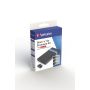 Verbatim Store'N'Go Enclosure Kit Box esterno HDD/SSD Nero, Blu 2.5"