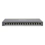 SWITCH HIKVISION GIGABIT CASE METALLICO POE - SOHO 8 GIGABIT POE PORTS, 8 GIGABIT RJ45, 802.3AF/AT,