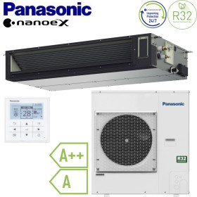 Climatizzatore mono canalizzato 48000 Btu 14.0 Kw R32 A++ Panasonic orizzontale o verticale