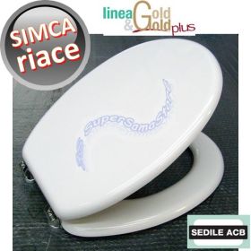 Sedile per wc RIACE Simca - ACB Ercos linea GOLD