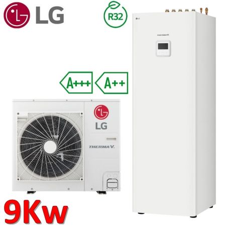 Pompa di calore aria acqua 9.0 Kw LG Therma V SPLIT con accumulo ACS integrato