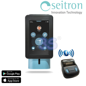 Analizzatore di combustione Novo 3ST touch screen con stampante esterna Bluetooth - Seitron