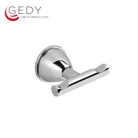 Appendiabiti doppio in acciaio - GENZIANA GEDY