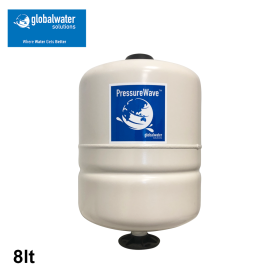 Vaso espansione 8 Lt - 3/4'' per sanitario e riscaldamento autoclave con membrana fissa acqua