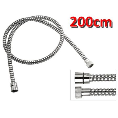 Flessibile per doccia 1/2'' inox plastificato 200 cm