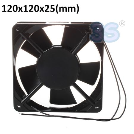 Ventilatore raffreddamento assiale 120x120x25 mm 230V