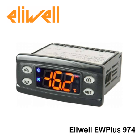 Controllore elettronico temperatura per unità refrigerate 230 Vac - Eliwell EWPlus 974