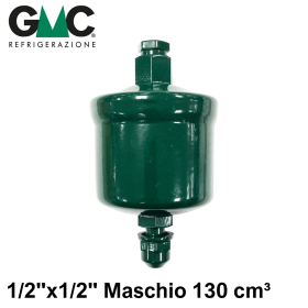 SC084MM - Filtro disidratatore GMC 1/2'' x 1/2'' 130 cm³ a setaccio molecolare