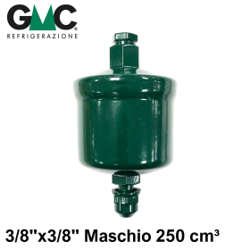 SC163MM - Filtro disidratatore GMC 3/8'' x 3/8'' 250 cm³ a setaccio molecolare