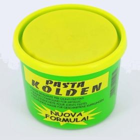Kolden barattolo 400 gr - pasta verde mastice per filetti idraulici riscaldamento