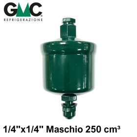 SC162MM - Filtro disidratatore GMC 1/4'' x 1/4'' 250 cm³ a setaccio molecolare