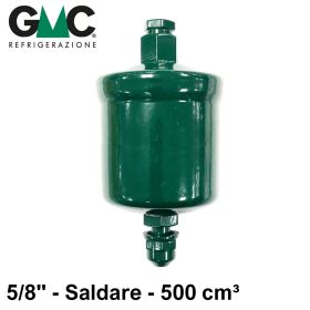 SC305S - Filtro disidratatore GMC a saldare attacchi 5/8'' - 500 cm³ a setaccio molecolare