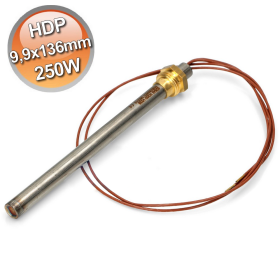 Candeletta accensione per stufa a pellet resistenza 9,9x136mm 250W