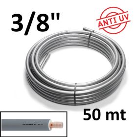 Rotolo rame ECOSPLIT AUV pre isolato 50 mt 3/8 spessore 1 mm - climatizzazione e refrigerazione